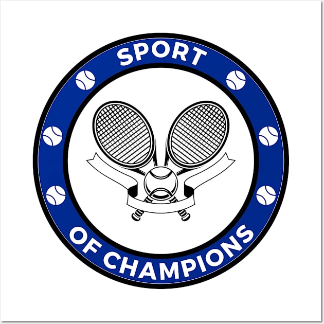 French Open: Sport Of Champions Wall Art by TopTennisMerch